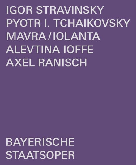 Anna El-Khashem, Bayerisches Staatsorchester - Mavra/Iolanta (Blu-ray)