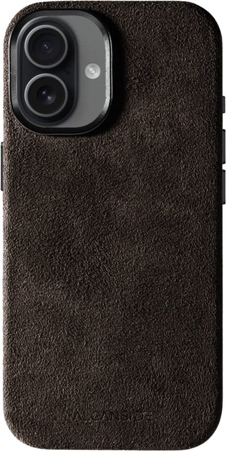 iPhone 17 - Alcantara Case - Chocolate Brown