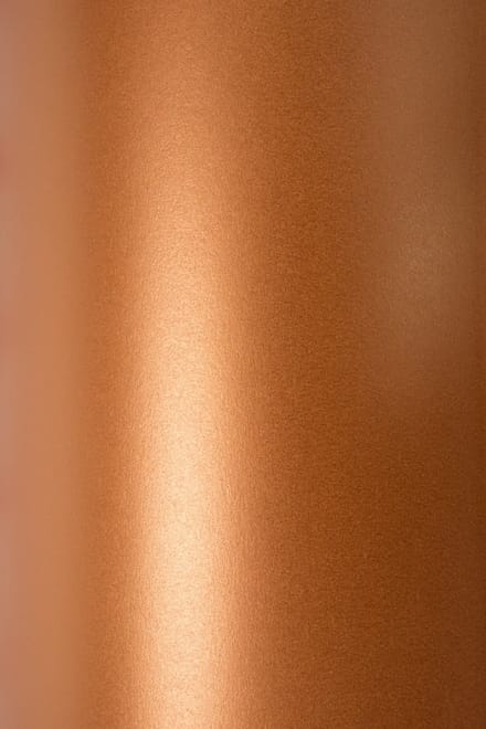 Netuno - bruin metallic papier - A4 - 21 x 29,7 cm - 10 vellen - 125 gram - Sirio Pearl Copperplate