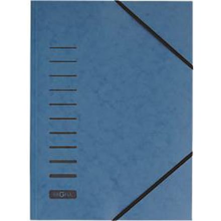 PAGNA elastomap, A4, elastieksluiting, per stuk, blauw