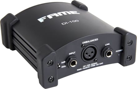 Fame Audio DI-100 actieve DI Box - Audio DI box