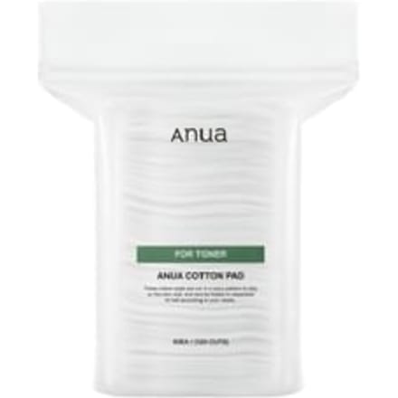 Anua Hydraterende Huidpak Katoenpads Zacht Pluisvrij 60 Bladjes white