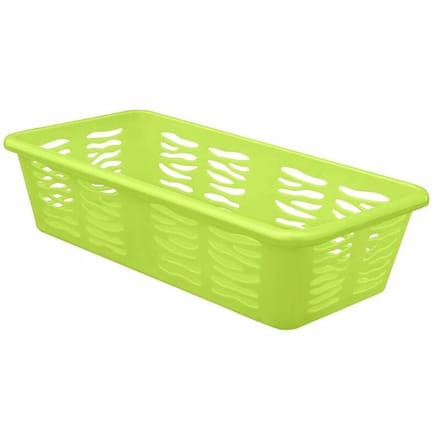 BranQ Organisatie Mandje Groen - Lichtgewicht Plastic Opberger