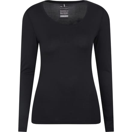 Mountain Warehouse Dames/Dames Keep The Heat Thermo Top (Zwart)