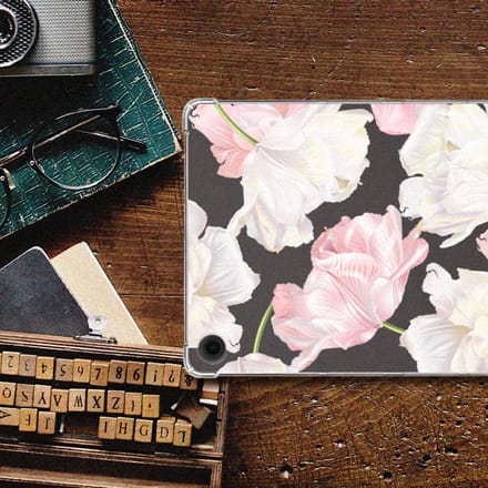 Samsung Galaxy Tab A9 Plus Siliconen Hoesje Lovely Flowers