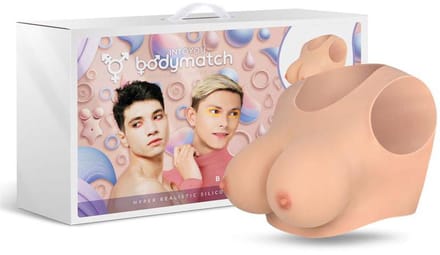 Bodymatch - Bowie - Realistische Siliconen Borstprothese - Cup E