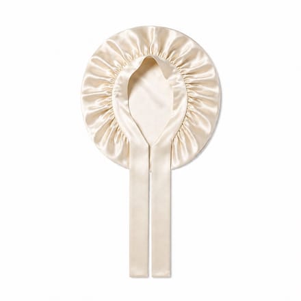 Ribbon Bonnet Soft Ivory - 19MM - Silk Heaven