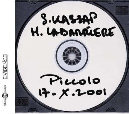 Sylvain Kassap & Hélène Labarrière - Piccolo 17.X.2001 (CD)