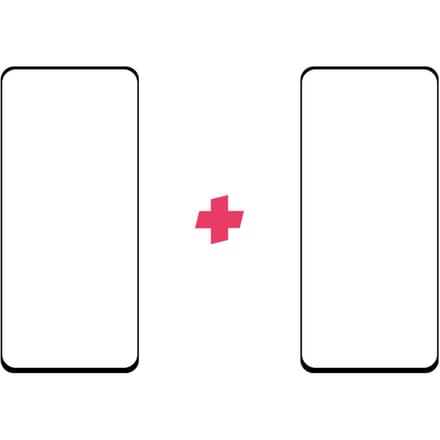 DuoPack: Xiaomi Mi 10T Pro screenprotector gehard glas Edge to Edge