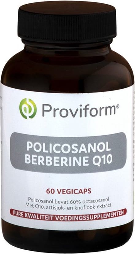 Proviform Policosanol berberine Q10 60 Vegetarische capsules