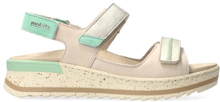 Mephisto Mobils Elora - dames sandaal - Taupe - maat 42 (EU) 8 (UK)