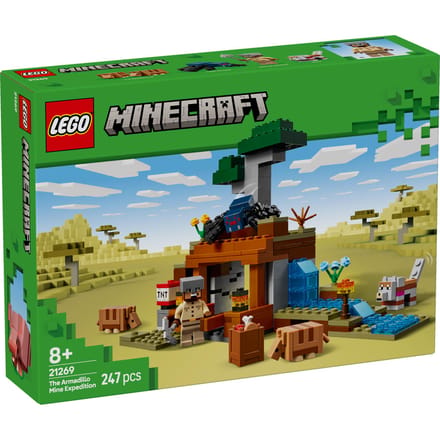 LEGO Minecraft LEGO® MINECRAFT 21269 De expeditie naar riemdiermijn