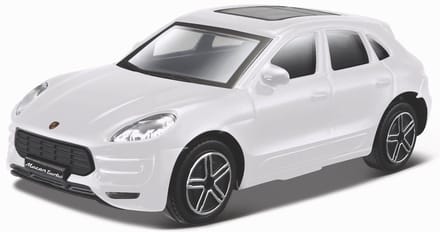 Bburago Porsche Macan - Modelauto - Schaal 1:43 - Wit