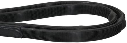 Horsegear Teugels Horsegear Hgsoft Rubber Zwart