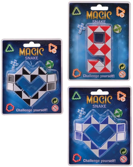 Johntoy Magische Slangenpuzzel - Assorti