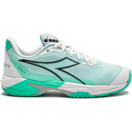 Diadora Trofeo 4 Allcourt schoen Dames-wit, zwart