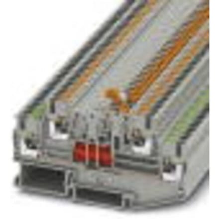 Phoenix Contact 3210251 Meetscheidingsklem 5.2 mm Push-In-klem Grijs 50 stuk(s)