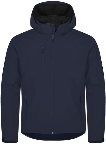 Clique Classic Softshell Hoody 0200912 - Dark Navy - 4XL