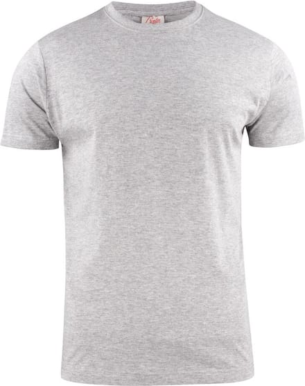 Printer HEAVY T-SHIRT RSX 2264020 - Grijs Mêlee - XS