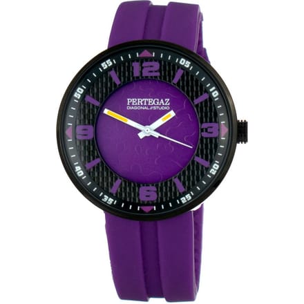 Horloge PERTEGAZ PDS-005-L. Kwarts, Kleur PAARS. Unisex. black