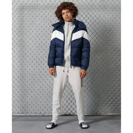 Superdry Stratus Gewatteerde Jas Blauw 2XL Man