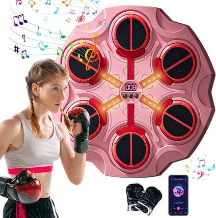 Boksmachine - Boksbal - Bokstas - Roze