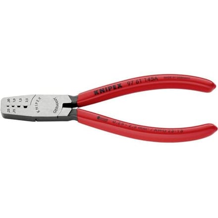 Knipex 97 61 145 A Krimptang Adereindhulzen 0.25 tot 2.5 mm²