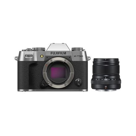 Fujifilm X-T50 - Systeemcamera - Body - Silver