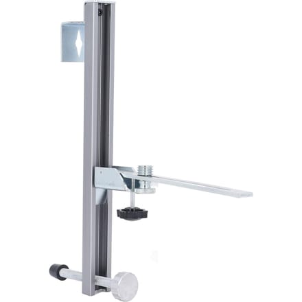 Waterpas Wandmontagebeugel Aluminiumlegering Verstelbare Waterpas Wandhouder met Luchtbel en 58in gray