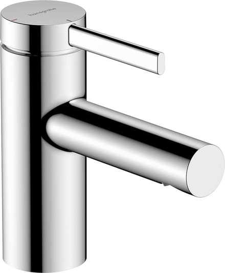 Hansgrohe - Zesis S - Wastafelmengkraan - Ééngreeps bediening - CoolStart energiebesparend - Push-open afvoer - 70mm maat - Chroom