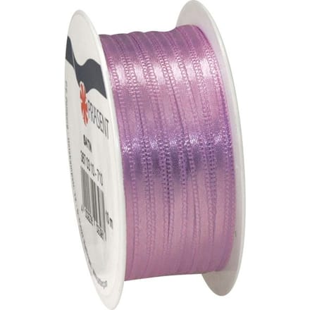 Satijnen lint, 3 mm - Lila