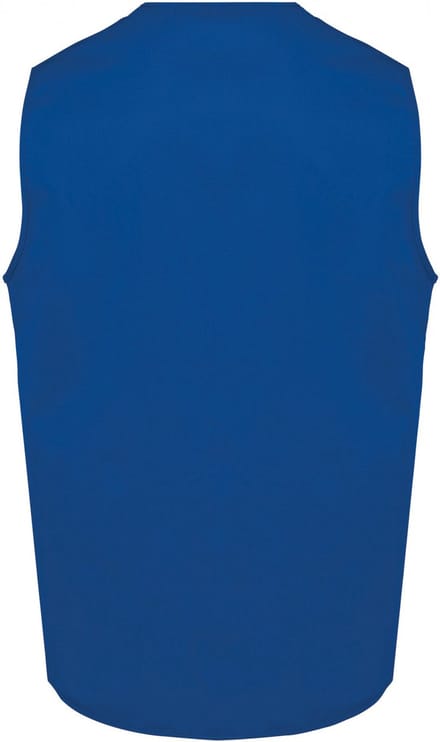 Gilet Unisex 3XL WK. Designed To Work Mouwloos Royal Blue 65% Polyester, 35% Katoen