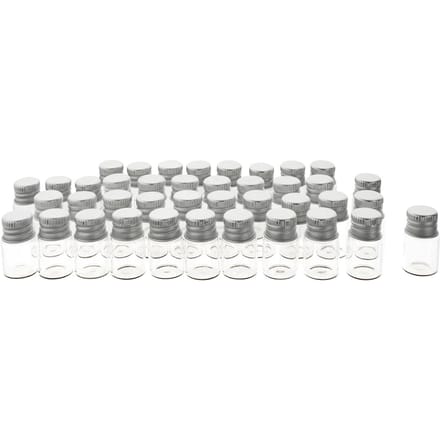 VBS Minipotjes met schroefdop, 40 stuks