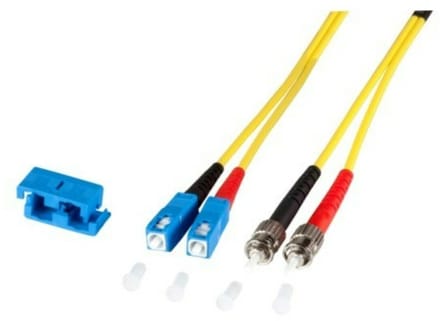 Danicom OS2 duplex glasvezel kabel SC-ST 5m