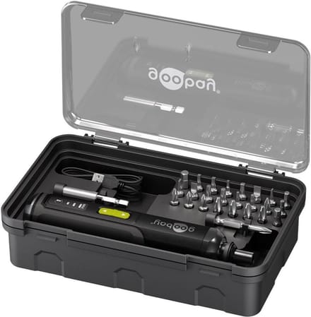 Goobay elektrische schroevendraaierset | 25 bits