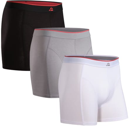 DANISH ENDURANCE Bamboe Boxershorts - Comfortabel Ademend Ondergoed - Heren - 3 paar - L
