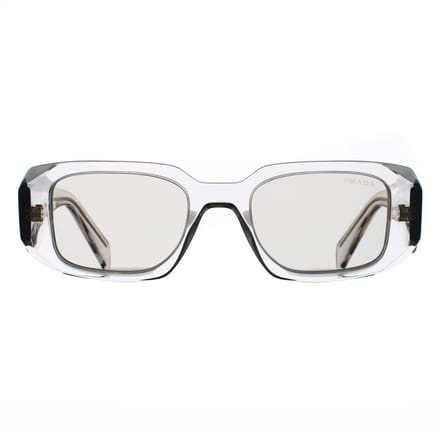 Prada PR17WS 12R30B transparant grijs lichtgrijze zonnebril