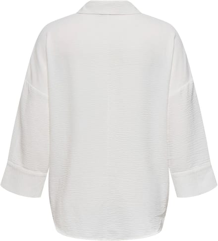 ONLY CARMAKOMA - CARSVERRE METTE 78 V-NECK BUTTON TOP WVN - Meisjes - Blouses