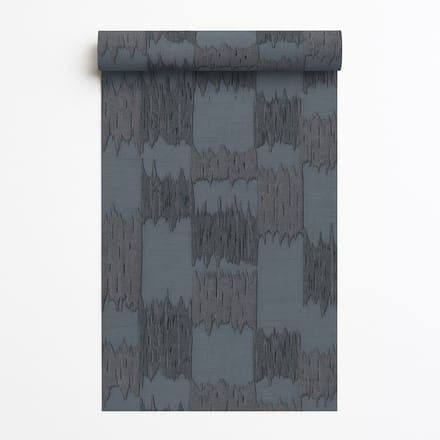 Dutch Wallcoverings - Vliesbehang - Renaissance - Textured Loom Blue - RE521036