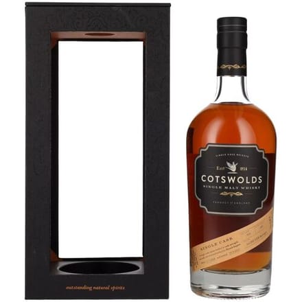 Cotswolds SINGLE CASK 5 Years Old Single Malt Whisky 2016 60,6% Vol. 0,7l in geschenkverpakking