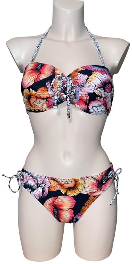 Beachlife Bikinitopje - California Poppies - Maat 38E
