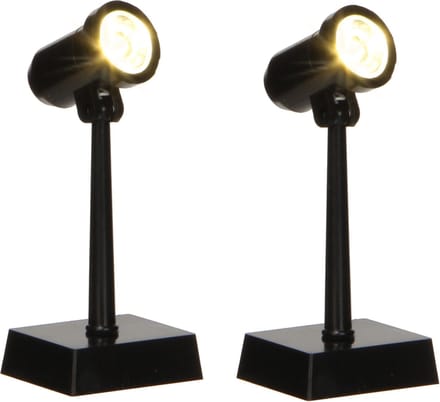 Luville - Spot light warm white 2 pieces - Kersthuisjes & Kerstdorpen