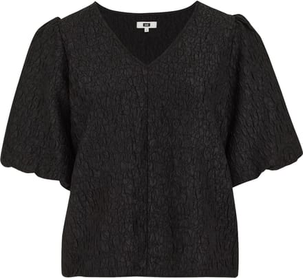 WE Fashion Dames blouse met structuur - Curve
