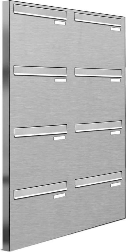 Brievenbus groot inbouw 8 adressen type 2