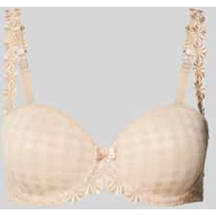 Beha met cups en hartvormige hals, model 'Avero'