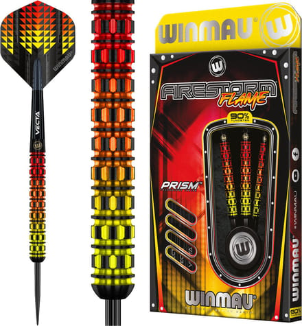 Winmau Firestorm Flame Straight 90% - Dartpijlen