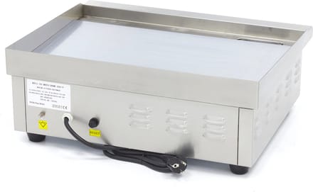 Grillplaat - Glad Chroom - 55 cm - incl. Opvangbak