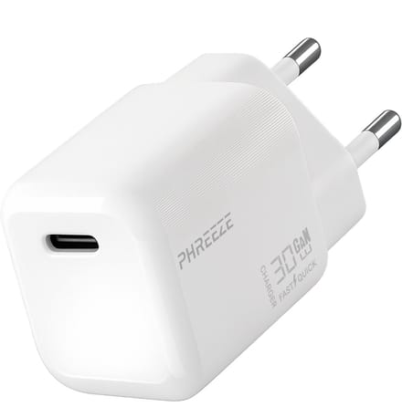 Usb C adapter - 30w oplader usb C - Snellader - Phreeze mini pps pd3.0 fast charger