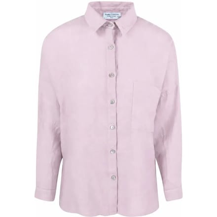Dameshemd met lange mouwen Haris Cotton