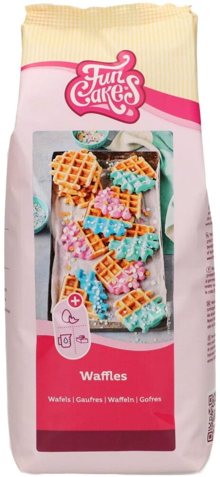 FunCakes Bakmix voor Belgische Wafels - 1kg